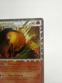 Typhlosion Prime Promo Holo HGSS09 Heartgold & Soulsilver Pokemon TCG English Lp - Image 3
