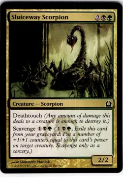 MTG Sluiceway Scorpion Return to Ravnica Common #198 - Image 1