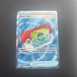 Pokemon POKE PAD Ultra Rare 113/88 Perfect Order English Mint Condition - Image 1