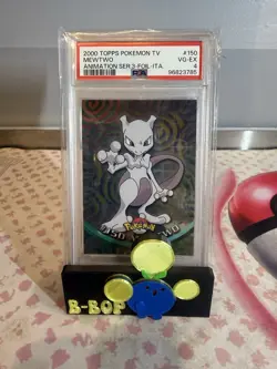 Mewtwo #150 Pokemon 2000 Topps Chrome PSA 4 ITA - Image 1