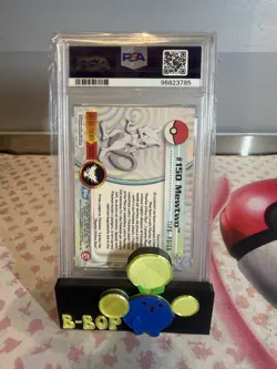 Mewtwo #150 Pokemon 2000 Topps Chrome PSA 4 ITA - Image 2