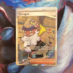 Pokemon TCG Tarragon 176/264 Fusion Strike Ultra Rare Full Art Holo Trainer - Image 1