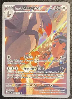 Larry's Staraptor IR 249/217 Pokemon TCG ME Ascended Heroes Illustration Rare NM - Image 1