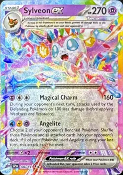 Pokemon Sylveon ex 086/191 Double Rare - Surging Sparks - NM - Image 1