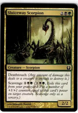 MTG Sluiceway Scorpion Return to Ravnica Common #198 - Image 1