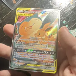 The Pokemon Company Eevee & Snorlax GX SM169 TAG TEAM GX Promo Holo 270HP - Image 1