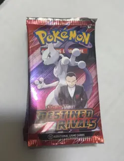 Pokemon TCG Scarlet & Violet Destined Rivals 10 Sealed Booster Packs English Lot - Image 2