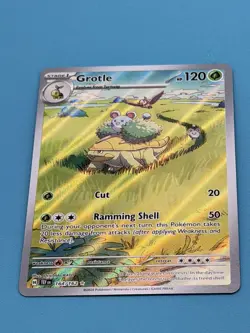 Pokemon TCG Grotle 164/162 Temporal Forces Holo Illustration Rare - Image 1