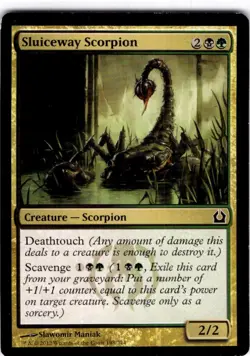 MTG Sluiceway Scorpion Return to Ravnica Common #198 - Image 1