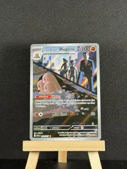 Pokemon Team Rocket's Dugtrio 239/217 Ascended Heroes Illustration Rare Holo - Image 1