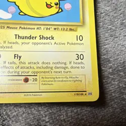 The Pokemon Company Flying Pikachu 110/108 Evolutions Secret Rare Holo - Image 3