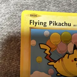 The Pokemon Company Flying Pikachu 110/108 Evolutions Secret Rare Holo - Image 5