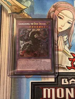YuGiOh! BLTR-EN087 Granguignol the Dusk Dragon Secret Rare NM - Image 1