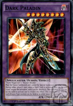 Dark Paladin YGLD-ENC41 King of Games: Legendary Yu-Gi-Oh 1st Edition NM/M - Image 2