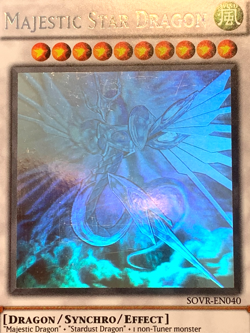 yugioh Majestic Star Dragon SOVR-EN040 Ghost Unlimited Edition Near Mint - Image 3