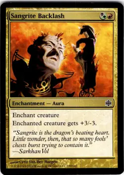 MTG Sangrite Backlash Alara Reborn Common #139 - Image 1