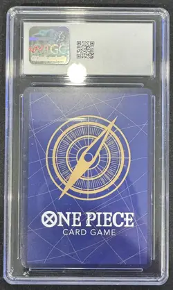 One Piece Monkey .D. Luffy P-037 1st Anniversary Stamped Promo CGC 10 GEM MINT - Image 2