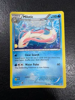 Pokemon 2012 Dragons Exalted Milotic Rare Holo Vintage Pokemon Card - Image 1