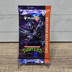 Magic The Gathering Teenage Mutant Ninja Turtles Collector Booster Pack 15 Cards - Image 1