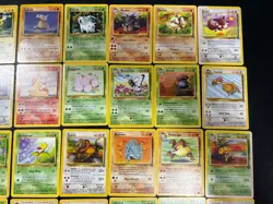 1999 Jungle Near Complete Common/Uncommon Set 31 Pokemon Cards No Duplicates!!! - Image 3