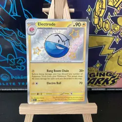 Electrode 134/091 - Shiny Holo Rare - Paldean Fates Pokemon Card - Image 1