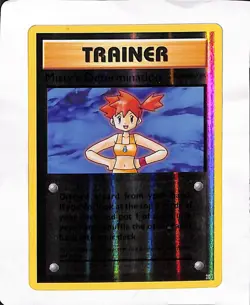 Misty's Determination 80/108 Reverse Holo XY - Evolutions Pokemon Card - Image 1