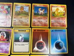 1999 Base Set WOTC Bundle Set 13 Vintage Pokemon Cards No Duplicates!! - Image 3