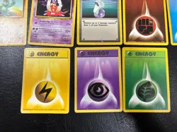 1999 Base Set WOTC Bundle Set 13 Vintage Pokemon Cards No Duplicates!! - Image 4