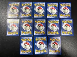 1999 Base Set WOTC Bundle Set 13 Vintage Pokemon Cards No Duplicates!! - Image 5
