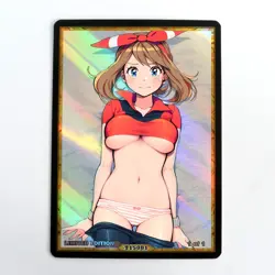 MAY Waifu Anime Card LIMITED 1/1 Custom TCG Holo Goddess Story ACG T15081 - Image 1