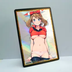 MAY Waifu Anime Card LIMITED 1/1 Custom TCG Holo Goddess Story ACG T15081 - Image 3