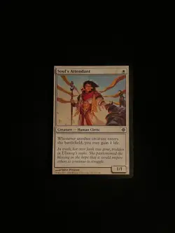 Soul's Attendant:[ Rise of the Eldrazi] Common MtG Magic the Gathering - Image 1