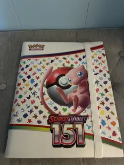 Pokemon SV 151- Mew 151 Binder- Complete Main Set 1-165 Cards-NM/LP Holo Energy - Image 1