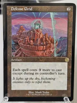 Defense Grid - MTG Magic the Gathering - Brothers War - Image 1