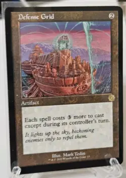 Defense Grid - MTG Magic the Gathering - Brothers War - Image 2