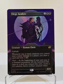 MTG Elegy Acolyte (Borderless) Foil #293 Edge of Eternities (EOE) - Image 1