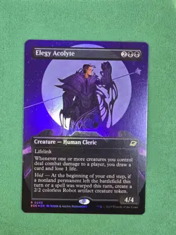 MTG Elegy Acolyte (Borderless) Foil #293 Edge of Eternities (EOE) - Image 3