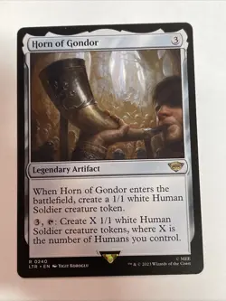 Horn of Gondor Universes Beyond: the Lord of the Rings: #240 Rare - Image 1