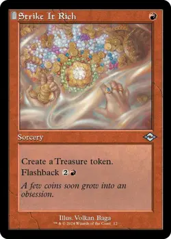 Strike It Rich (Retro Frame) 12 Uncommon Modern Horizons 2 Foil Near Mint - Image 1