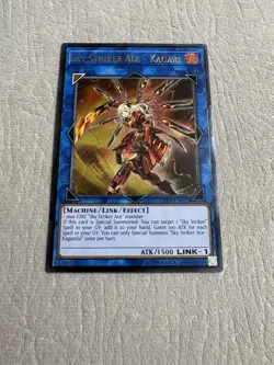 Yu-Gi-Oh! Sky Striker Ace - Kagari Ultimate Rare DAMAGED - Image 2