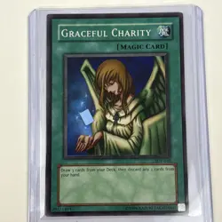 Graceful Charity SDP-040 Super Rare Unlimited NM Yugioh - Image 1