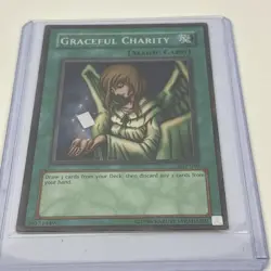 Graceful Charity SDP-040 Super Rare Unlimited NM Yugioh - Image 2