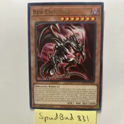 Red-Eyes Soul Rare MAZE-EN012 (Light Play 1st Edition) - Image 1