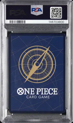2023 ONE PIECE OP05-AWAKENING OF THE NEW ERA SPECIAL ALTERNATE ART UTA PSA 10 - Image 2