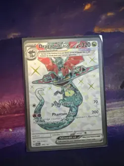 Pokemon TCG Dragapult EX SV-Twilight Masquerade Holo Ultra Rare Card 200/167 - Image 1