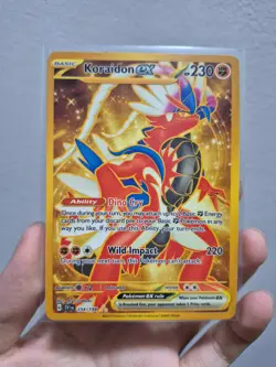 Koraidon EX Hyper Rare Error Card - Pokemon TCG - Image 1