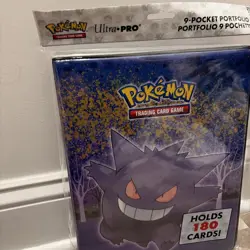 Ultra Pro Binder Pokemon TCG Gengar Haunted Hollows 9 Pocket 180 Cards - Image 2