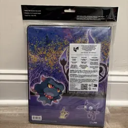 Ultra Pro Binder Pokemon TCG Gengar Haunted Hollows 9 Pocket 180 Cards - Image 3