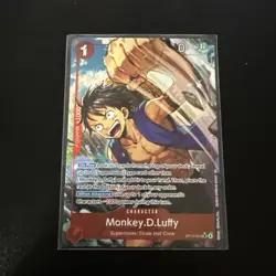 Bandai One Piece CCG Monkey.D.Luffy Character Card OP14-013 - Image 3