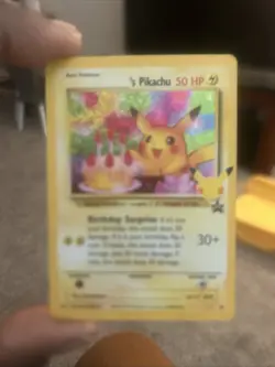 Pikachu Birthday Celebrations Classic Collection #24 (Comes With 20 Bulk Cards) - Image 2